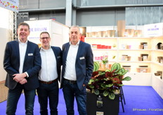 Kees van den Heuvel, Ted Verbraeken and Jorg Swagemakers at the Laterna.